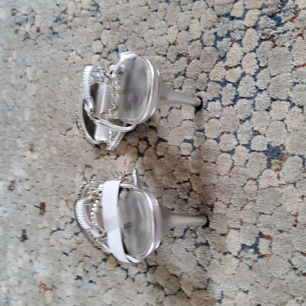 NWOT  Colin Stuart Rhinestone Sandal - Picture 3 of 8